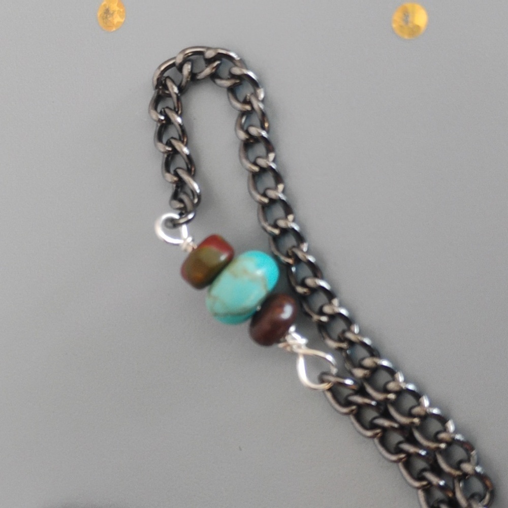 Kingman Turquoise Bracelet - Picture 4 of 7